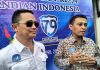 Kepala Biro Hukum dan Komunikasi Publik BSSN Brigjen TNI Berty Beatus Wilem Sumakud (kiri) dan Ketua Forum Komunikasi Sandi dan Siber Daerah (Forkomsanda) DIY Hari Edi Tri Wahyu Nugroho. (Foto: Istimewa)