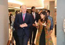 Mantan Perdana Menteri Inggris, Tony Blair, mengunjungi Kantor Kementerian Komunikasi dan Digital (Komdigi) di Jakarta pada Senin, 21 April 2025 (Foto: Komdigi)